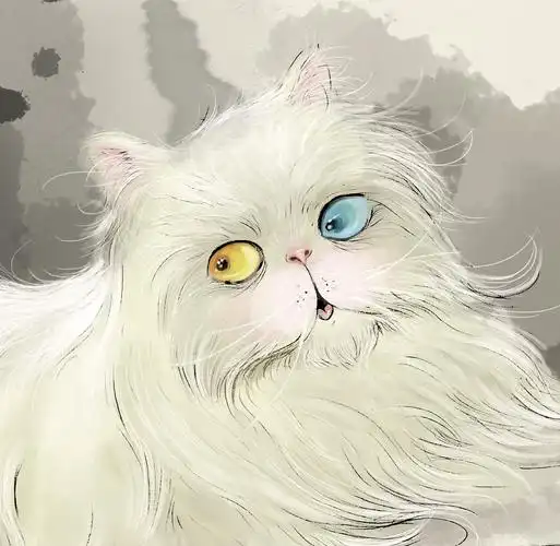 绘本波斯猫派克在冬天的奇遇开启创作模式