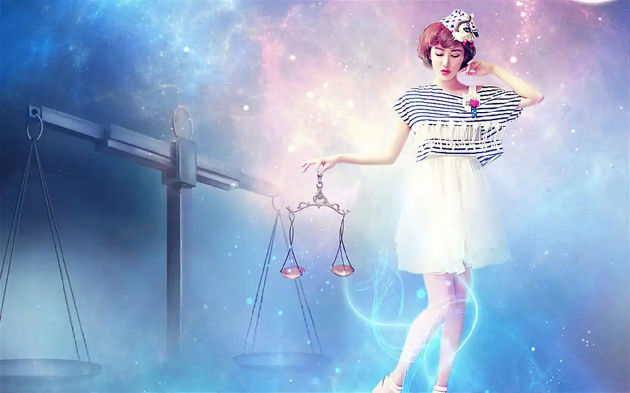 唯美梦幻十二星座美女气质养眼高清写真桌面壁纸