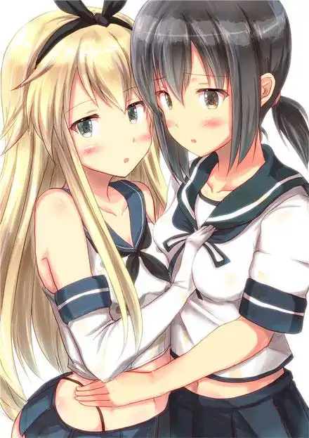 二次元百合美少女图集五(6)