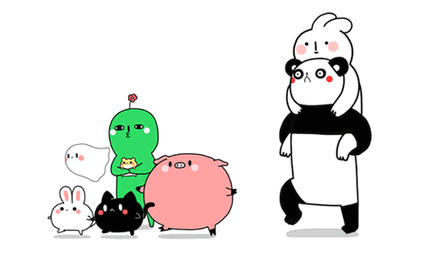 可爱的动图,动动手收藏.