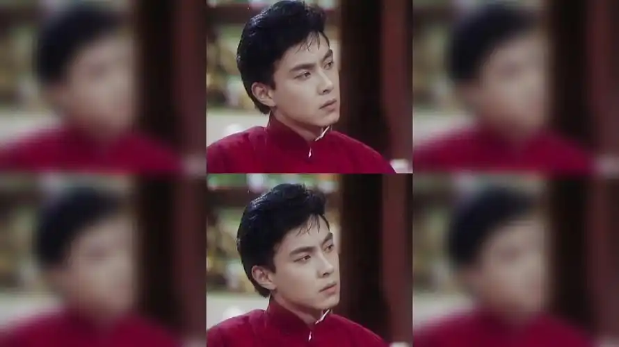 品品张卫健年轻时盛世美颜,剃了光头也帅到掉渣!