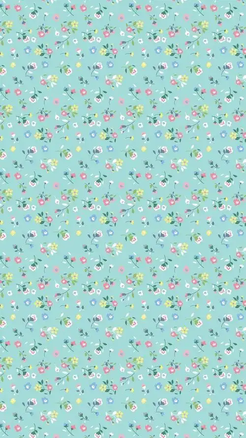 分享一组iphone小清新小碎花背景壁纸