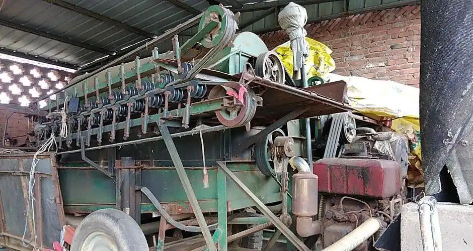 秦皇岛地区转让高效水稻脱粒机农机水稻机