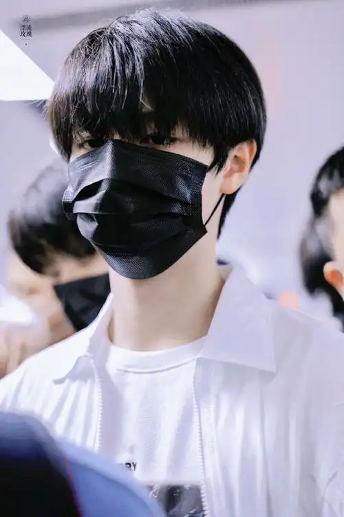 朱志鑫顺毛机场造型