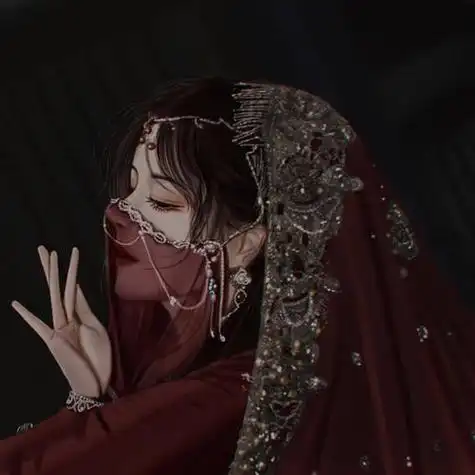 女生头像古风美女异域风情唯美气质