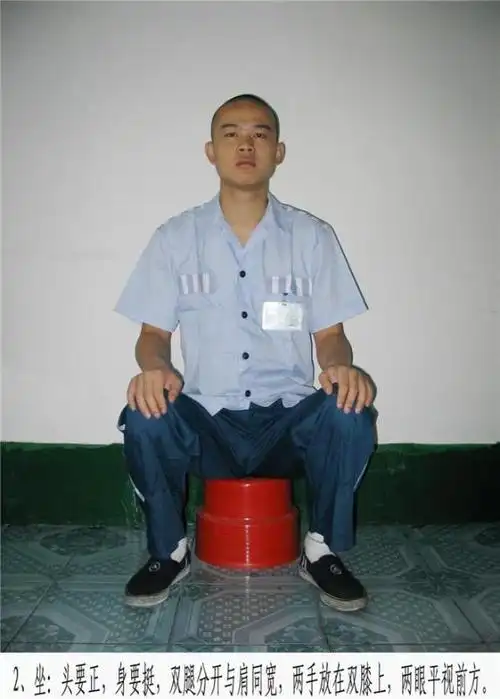 罪犯行为规范养成教育图示 - 梅君居士 - 梅君居