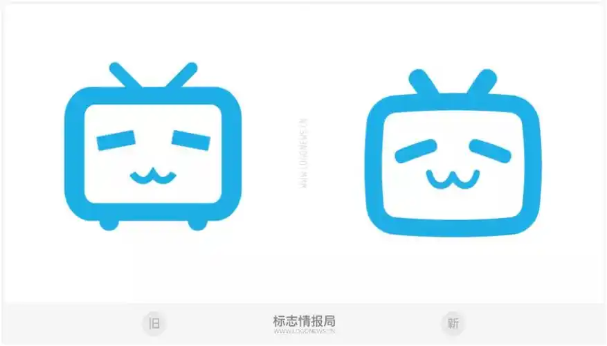 b站低调换标?小电视的「腿」不见了!_图标
