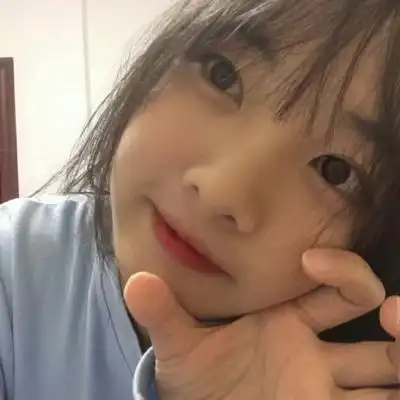 可爱意境正脸女生头像