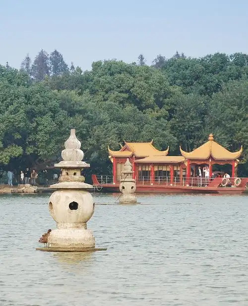 杭州西湖,三潭印月,杭州,西湖十景西湖十景三潭印月