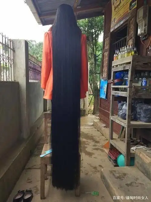 缅甸美女爱留长头发