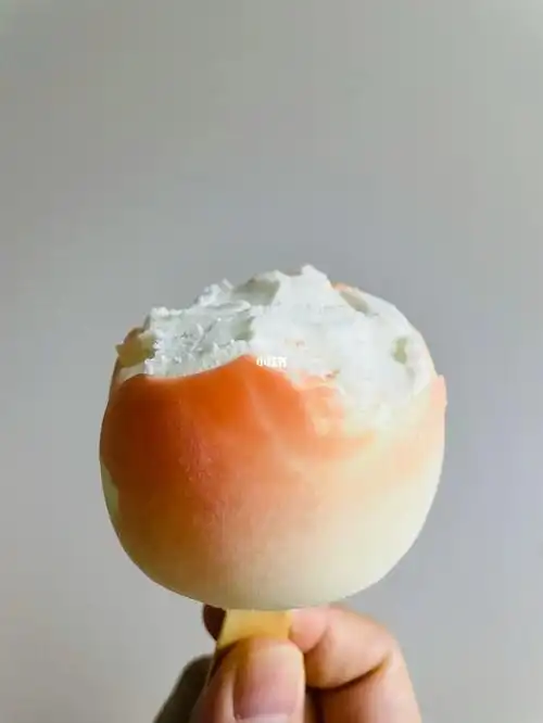 桃子雪糕