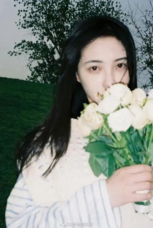 赵嘉敏田园风胶片写真