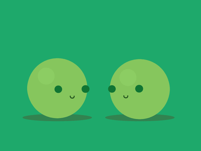 充满乐趣的gif插图,简约可爱 萌的不要不要的