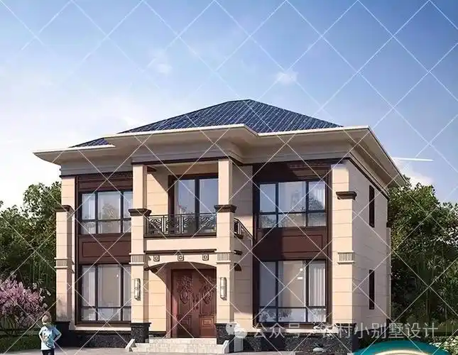 20万左右的农村2层别墅推荐24新款农村110㎡内的自建房别墅户型