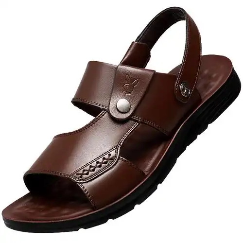 花花公子男士凉鞋2021新款夏季拖鞋韩版潮流两用沙滩鞋