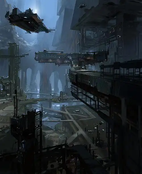 16:41:24场景 科幻 科技 太空宇宙 世界级 场景 飞船二次元 场景涂山