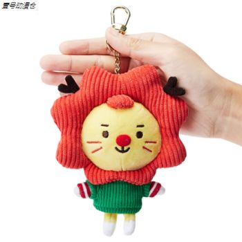 迪士尼莱阳公仔钥匙扣挂件挂饰王源roy6周边书包毛绒玩偶车配件塑料
