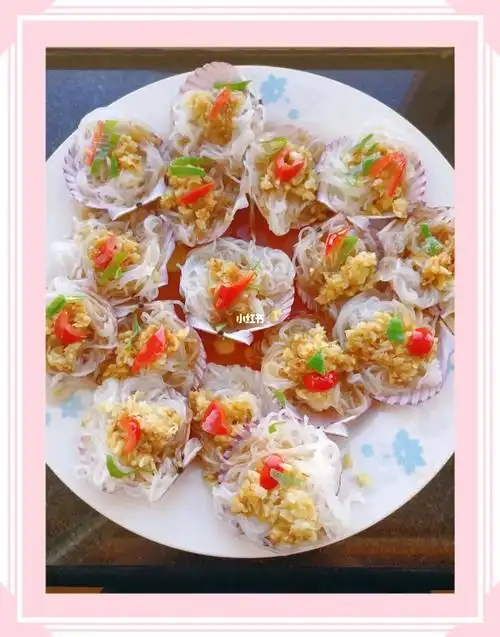 蒜蓉粉丝蒸扇贝