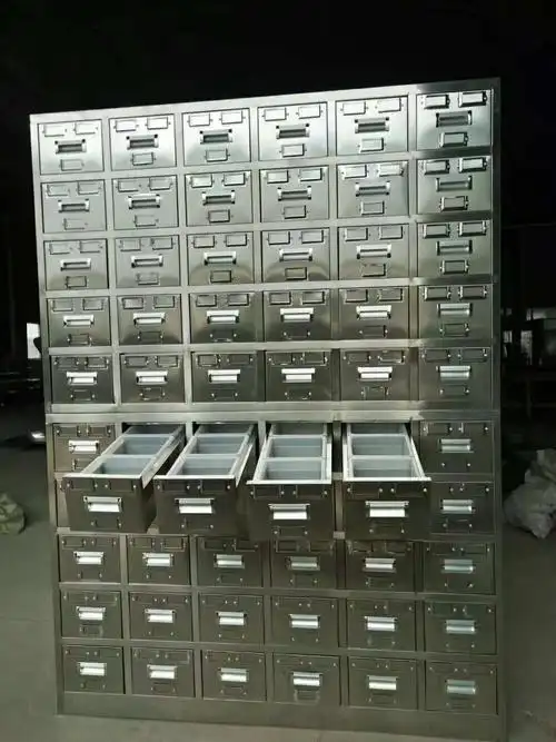 晋中市祁县不锈钢中药柜厂家-不锈钢中药柜价格-西安鑫中星