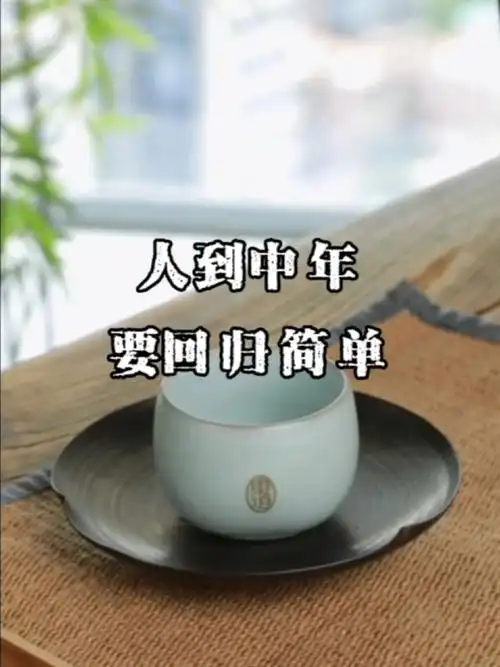 人到中年的人生感悟|回归简单