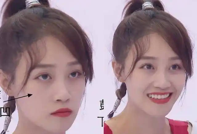 蓝盈莹改好妆就美成梁小冰?