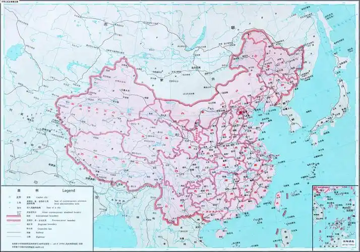 中华人民共和国版图 - 图说古今 - 人学研究网|会通人类思想-人类文明