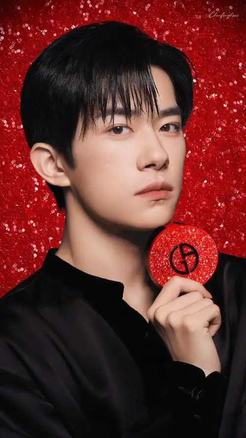 210819请欣赏来自阿玛尼代言人易烊千玺的神级美颜这帅得一塌糊涂的