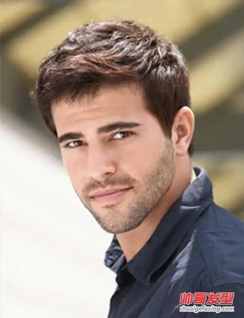 欧美潮男们性感的短发 男人味十足的男士发型(3)
