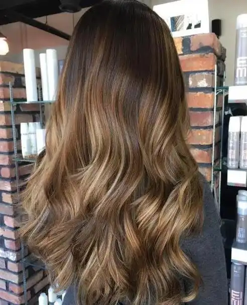 非常适合那些希望在生活的光明面寻找金色棕色头发的人