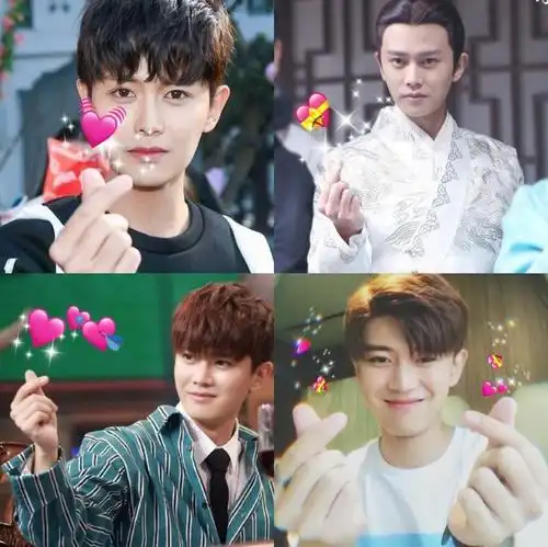 任嘉伦生日发文表白粉丝:有嘉人真好,粉丝翻出花式比心图