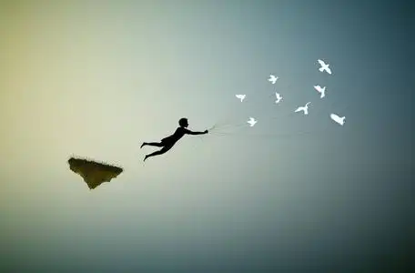 火花飞走了图片