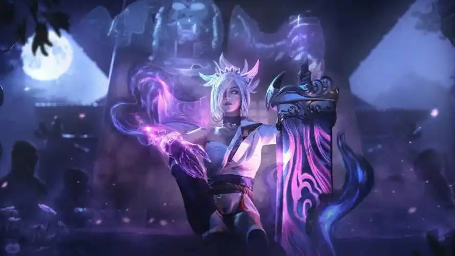 lol灵魂莲华锐雯合成细节