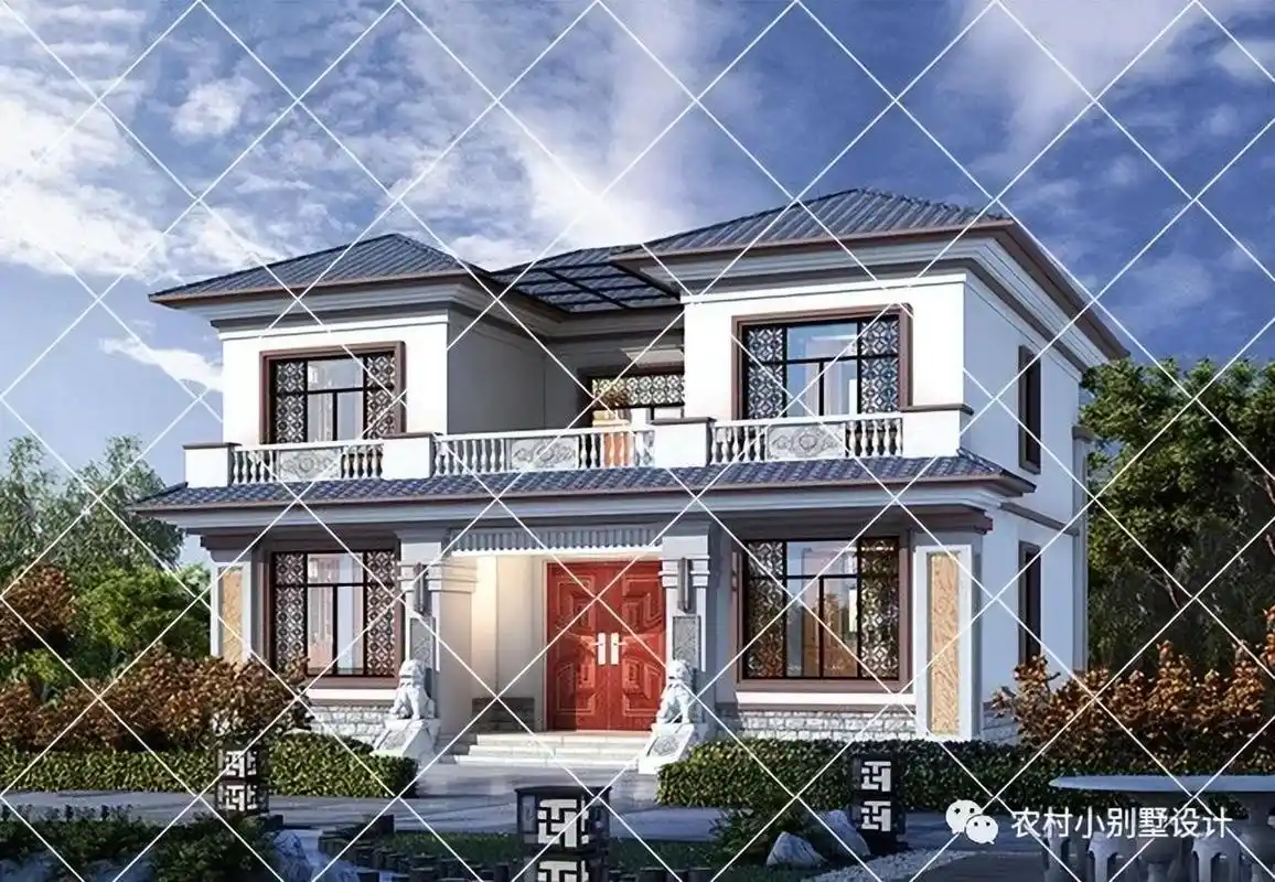 30套农村二层楼房设计图,2023年自建二层别墅建房首选户型