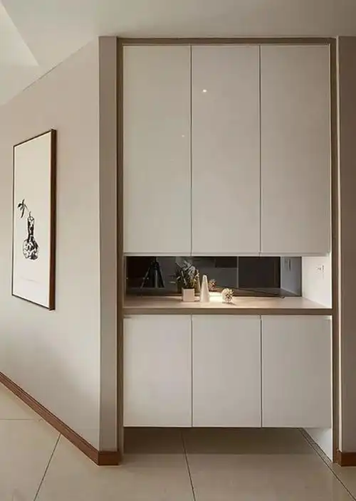 这些多功能鞋柜设计 太让人心动了-衣柜网