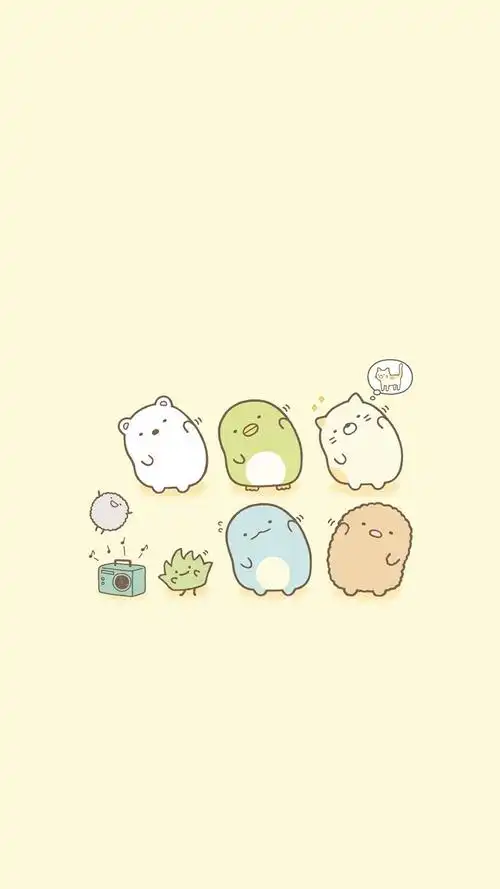 小清新可爱卡通