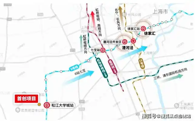 12号线西延伸线(规划中)无缝对接洞泾站,未来往市区方向更为便捷;一