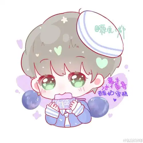 王源卡通形象 cr:logo