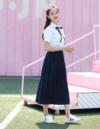 日韩校服班服秋冬男女大学生衬衫英伦学院风软妹长袖水手服jk长裙