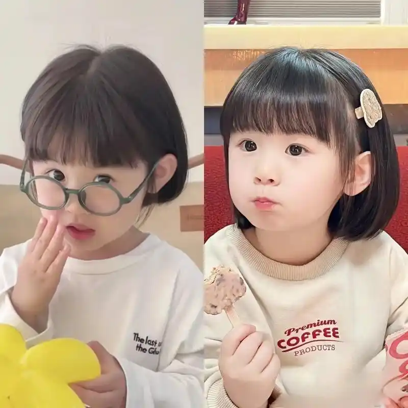 宝宝可爱发型推荐 #女宝短发发型 #女宝发型短发教程 #适合两岁女孩