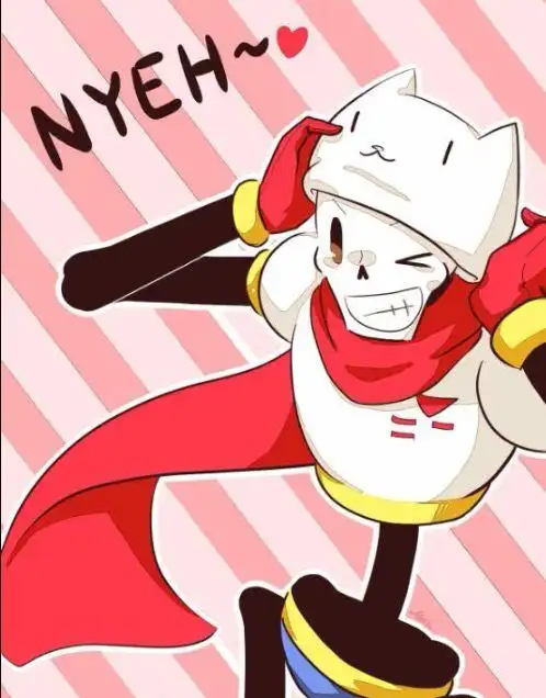 undertale传说之下精美人物图包papyrus第3期