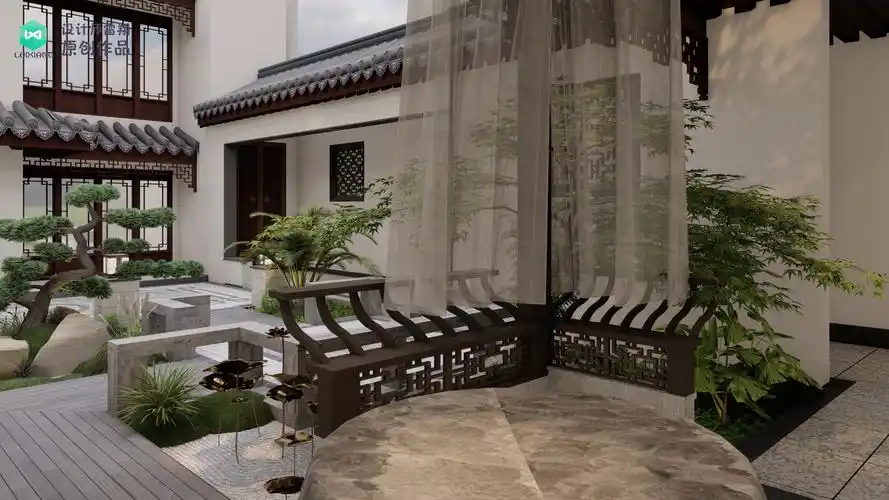 国人们喜爱的古色古香中式庭院,满眼都是惊艳,百看不腻