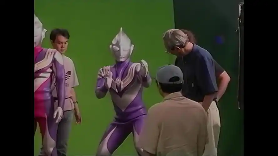 23年前的迪迦奥特曼花絮 迪迦三种形态同屏出现