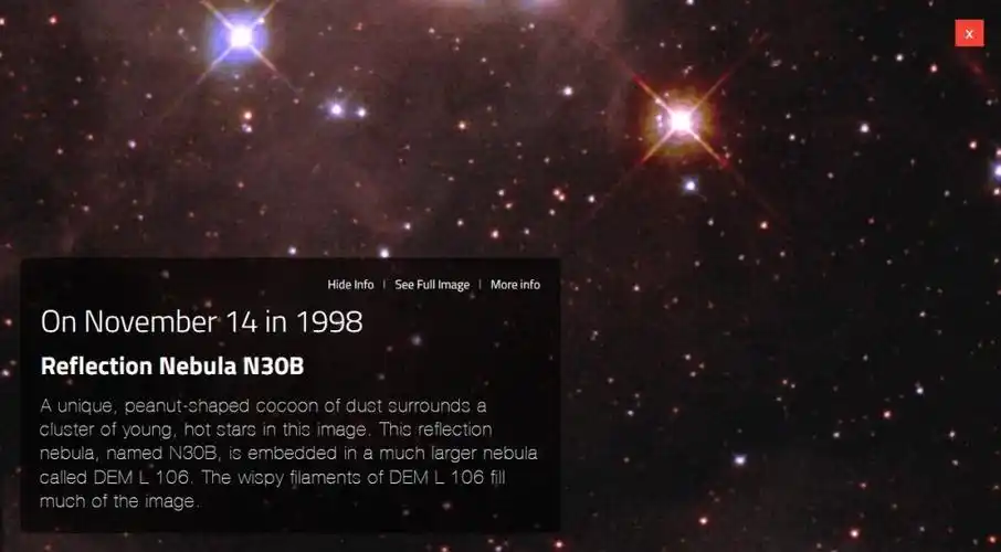 非凡的生日照,nasa开放搜索生日当天的宇宙星空照