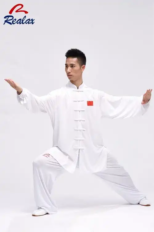 运丰牛奶太极服女春夏中国国风太极拳飘逸比赛太极服