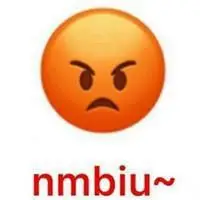 鼓腮帮子生气表情包【点击鼠标右键下载】