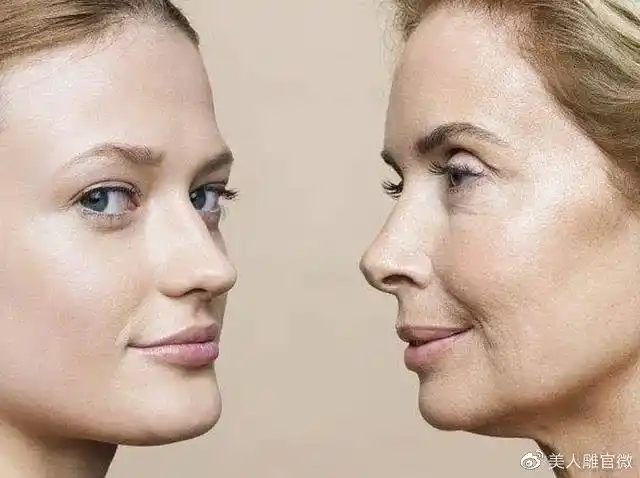 年轻与衰老的对比