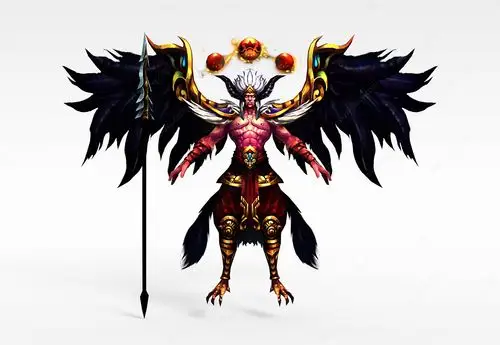 3d网游角色模型