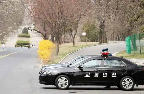北韩平壤警车.(图/达志影像)