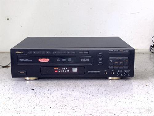 二手德明电子新科vcd机三碟机vcd-330功能好.