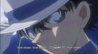 怪盗基德,名侦探柯南(怪盗基德)03引起身边美眉们一阵崇拜.